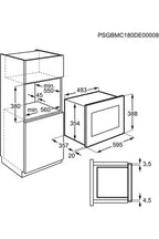 Micro-ondes + Gril Electrolux EMSD253TMY