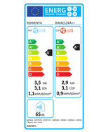 Climatiseur Mobile Réversible Rowenta RWAC12KA++ – Classe A+/A++, R290, 5 Fonctions